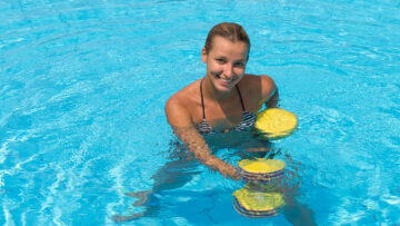 Wassergymnastik gut für Geist und Gelenke