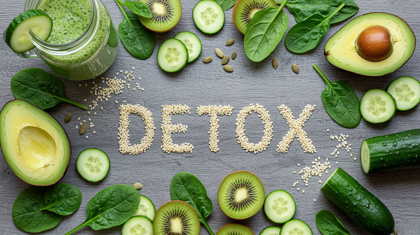 Mit Detox entgiften und entschlacken